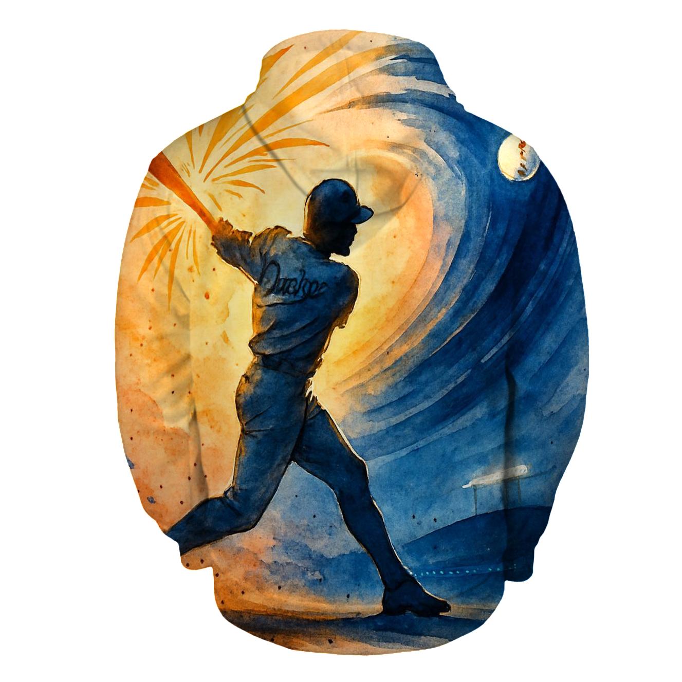 Sunset Splitter Through The Palm Wind zip-up hoodies