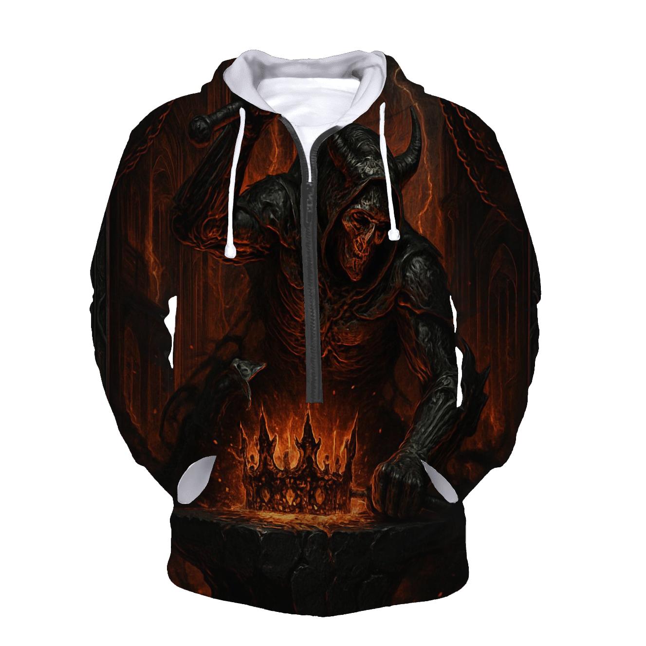 Infernal Crownsmith Of The Lava Veins pullover hoodies