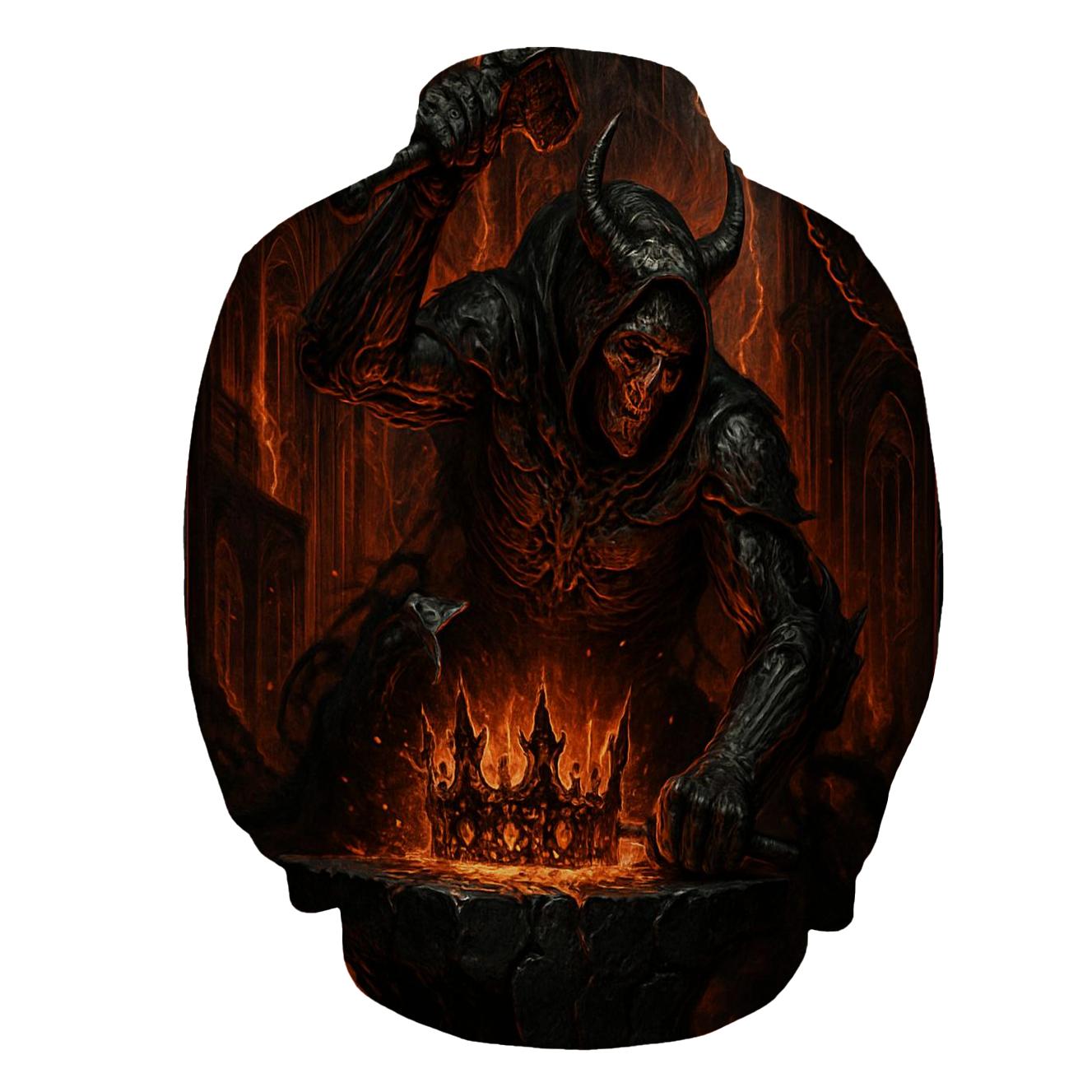 Infernal Crownsmith Of The Lava Veins pullover hoodies