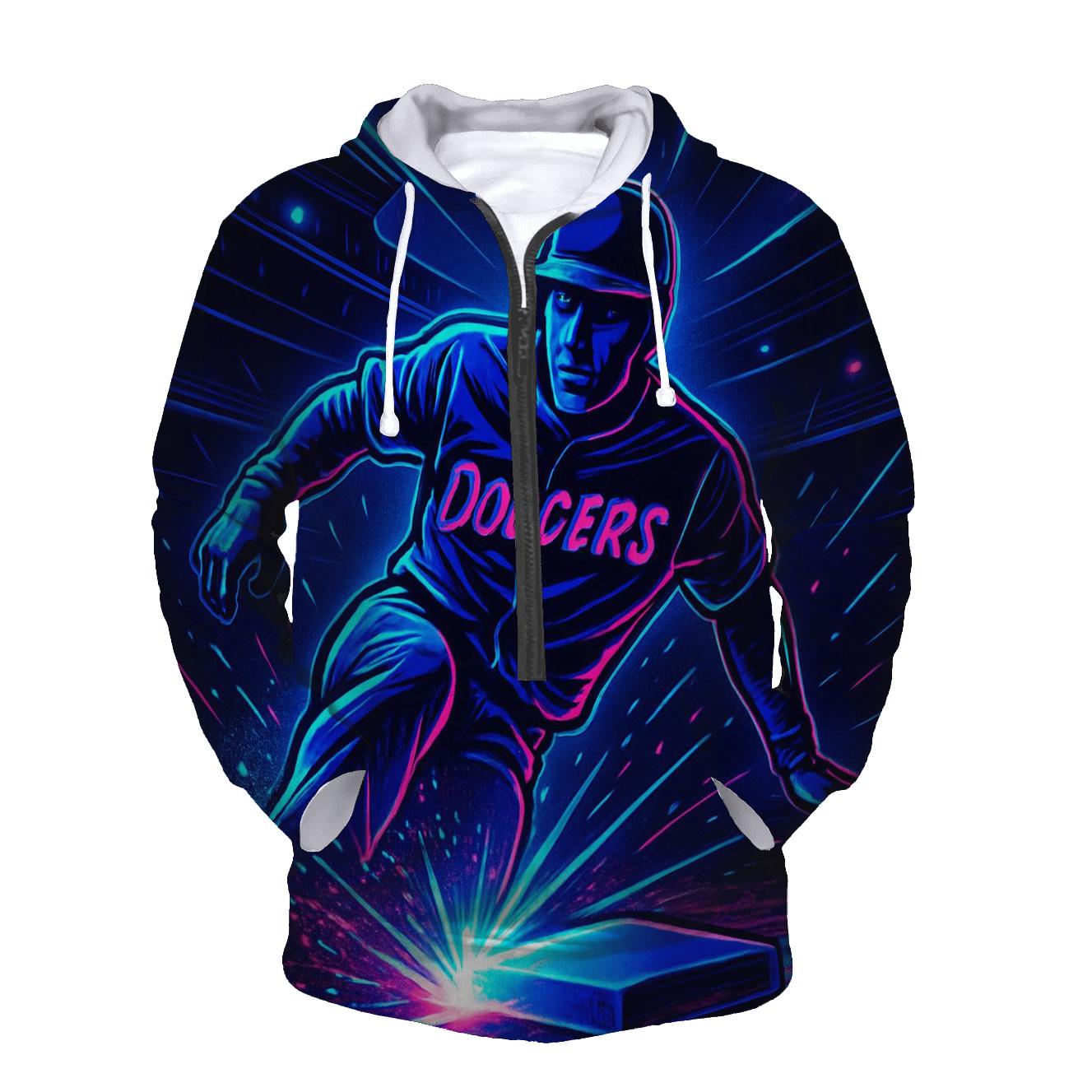 Neon Rally Night At Chavez Ravine designer hoodies
