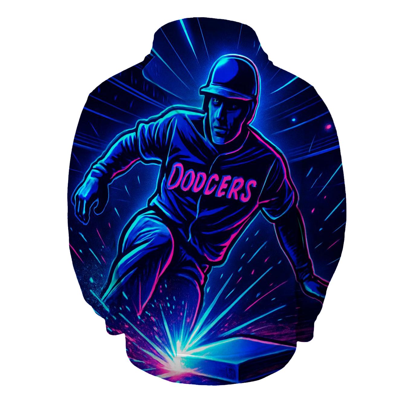 Neon Rally Night At Chavez Ravine designer hoodies