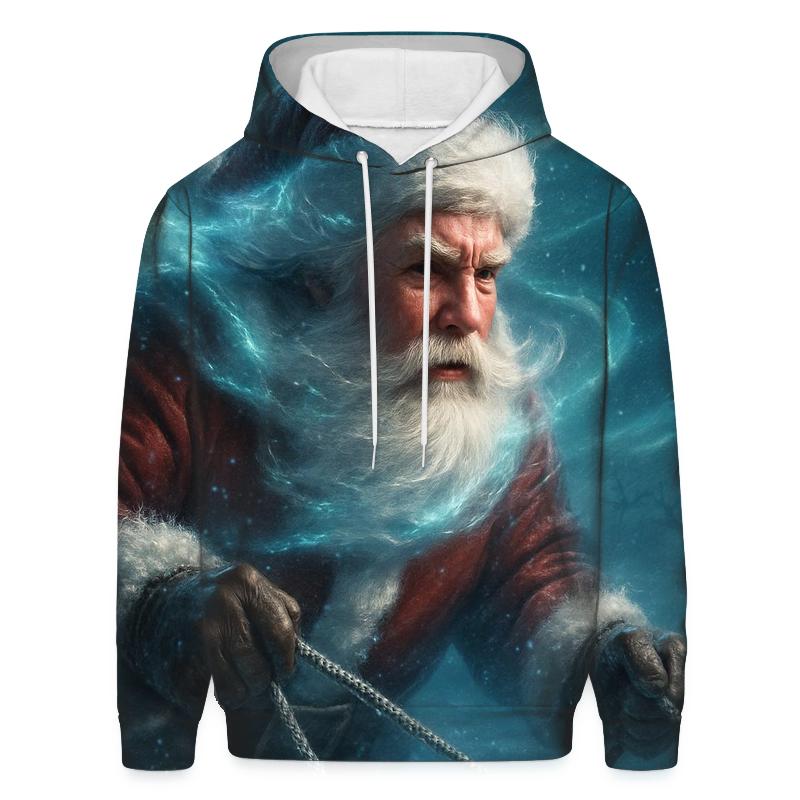 Aurora Sleigh Captain Santa hoodie trends