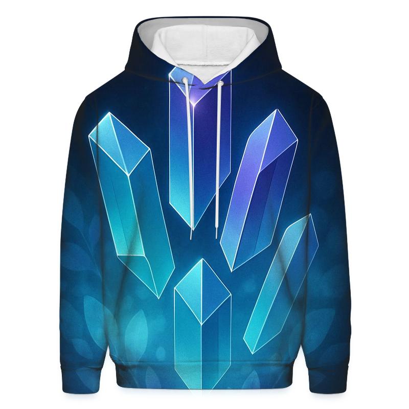 Chromatic Monolith Garden zip-up hoodies