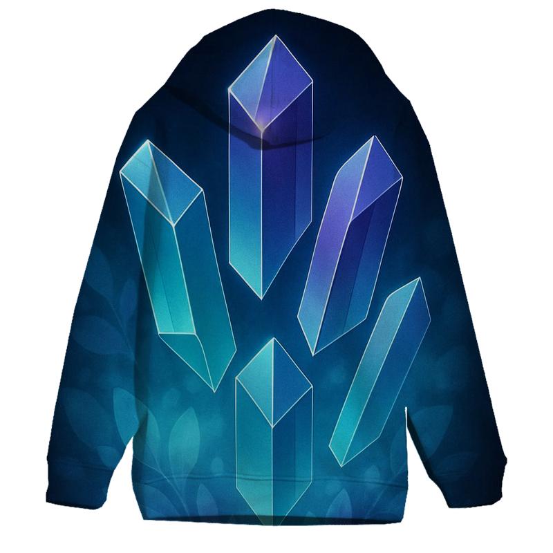 Chromatic Monolith Garden zip-up hoodies