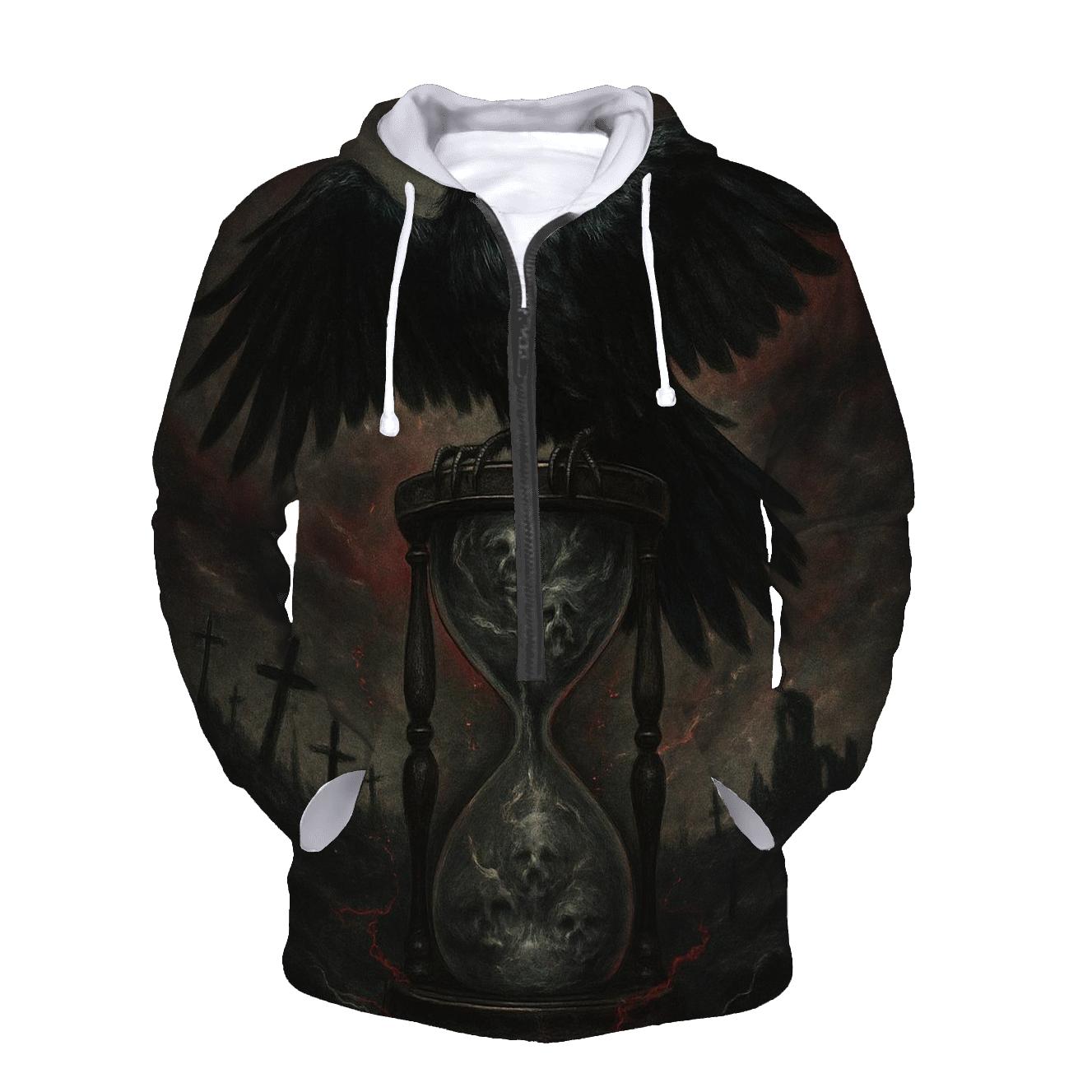 Hourglass Of The Raven King lightweight hoodies