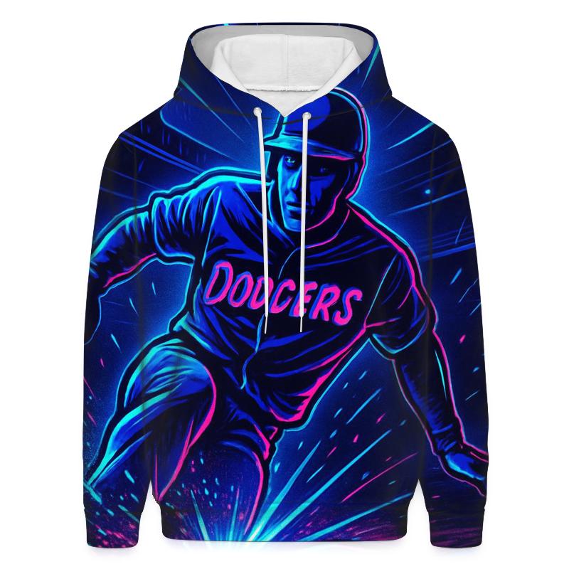 Neon Rally Night At Chavez Ravine custom hoodies