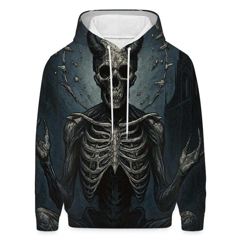 Moonlit Reliquary Of The Bone Oracle heavyweight hoodies