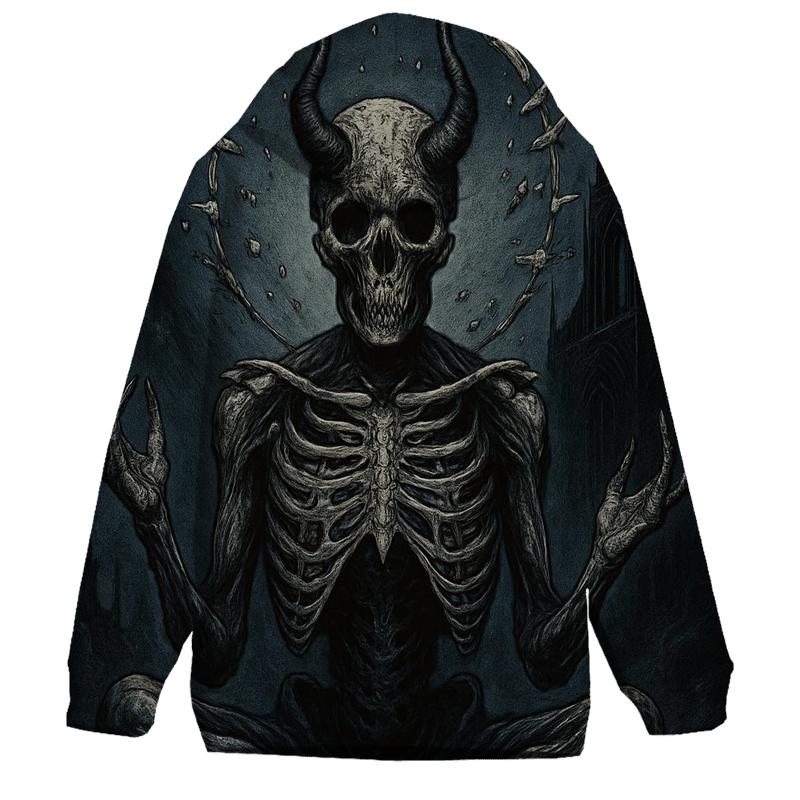 Moonlit Reliquary Of The Bone Oracle heavyweight hoodies