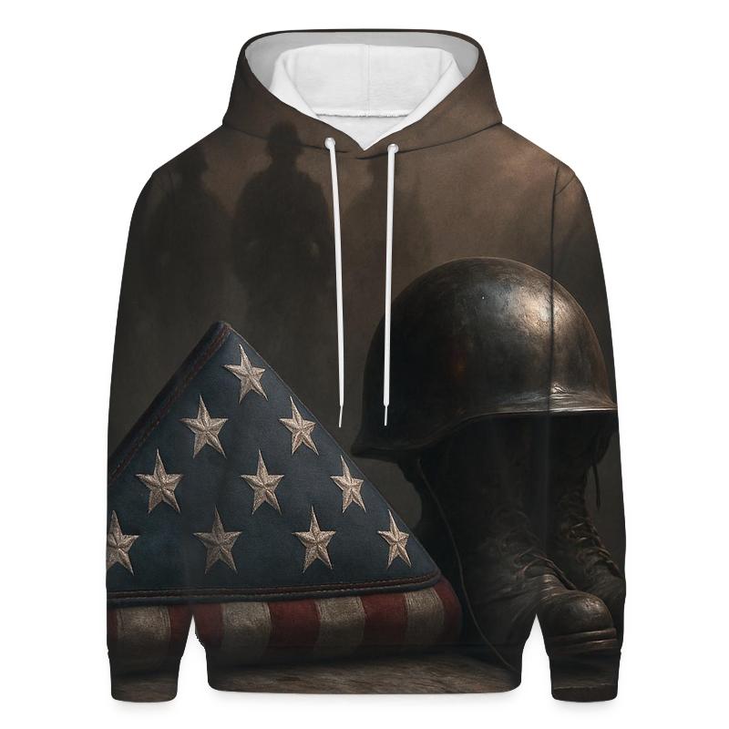 Silent Watch Over The Folded Colors graphic hoodies