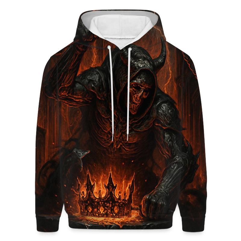 Infernal Crownsmith Of The Lava Veins zip-up hoodies