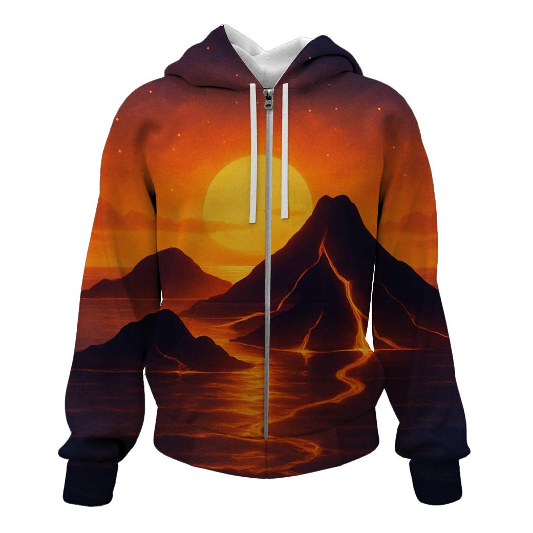 Ember Archipelago Drift embroidered hoodies