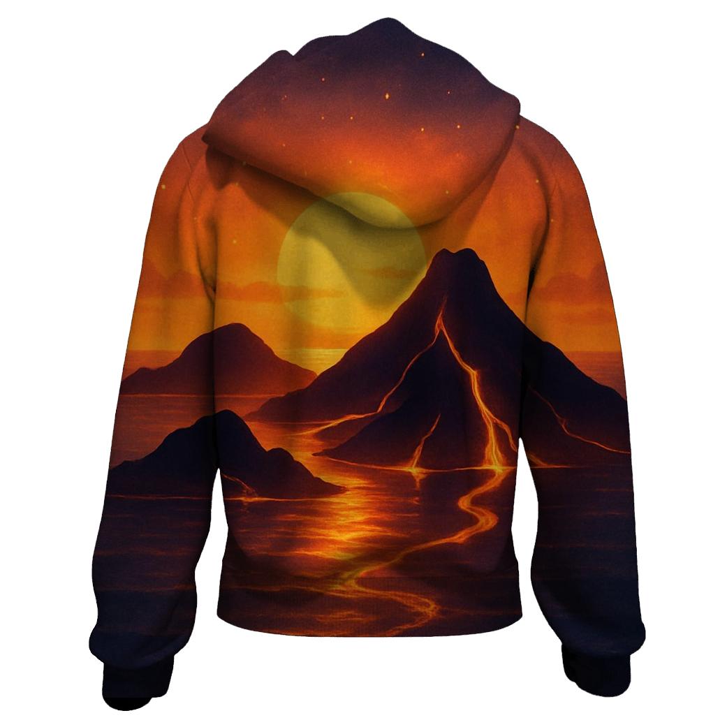 Ember Archipelago Drift embroidered hoodies