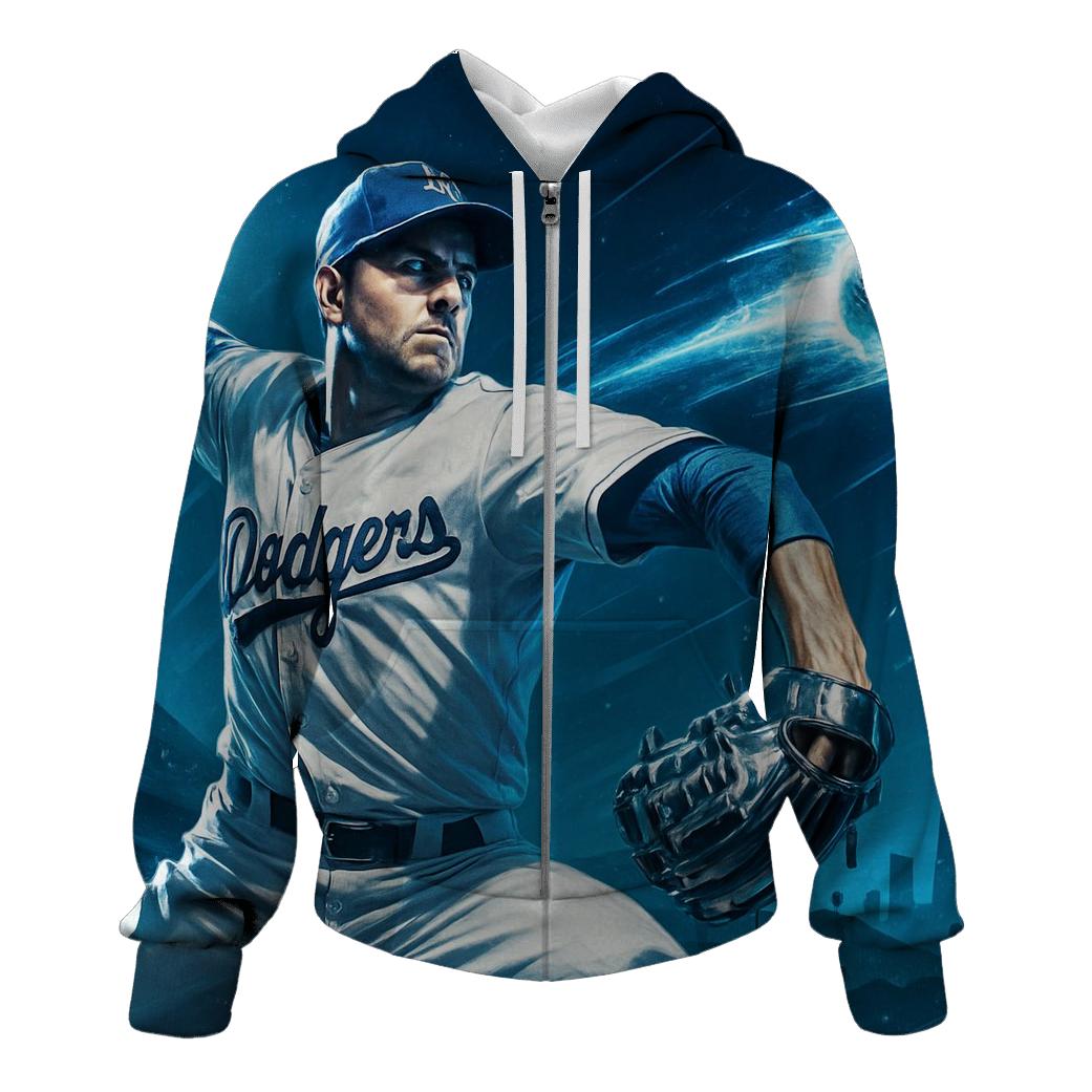 Chrome Curveball Over Elysian Skies heavyweight hoodies