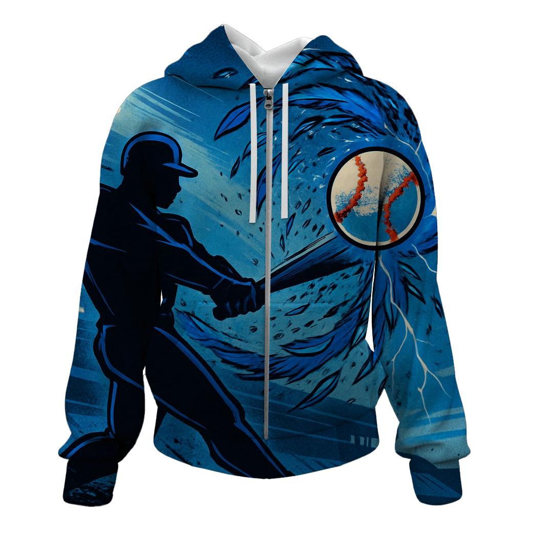 Featherstorm Swing With Blue Jays Energy lightweight hoodies
