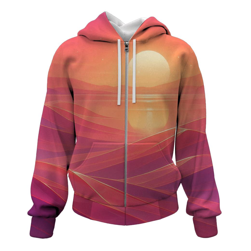 Glass Dune Sundown Mirage pullover hoodies