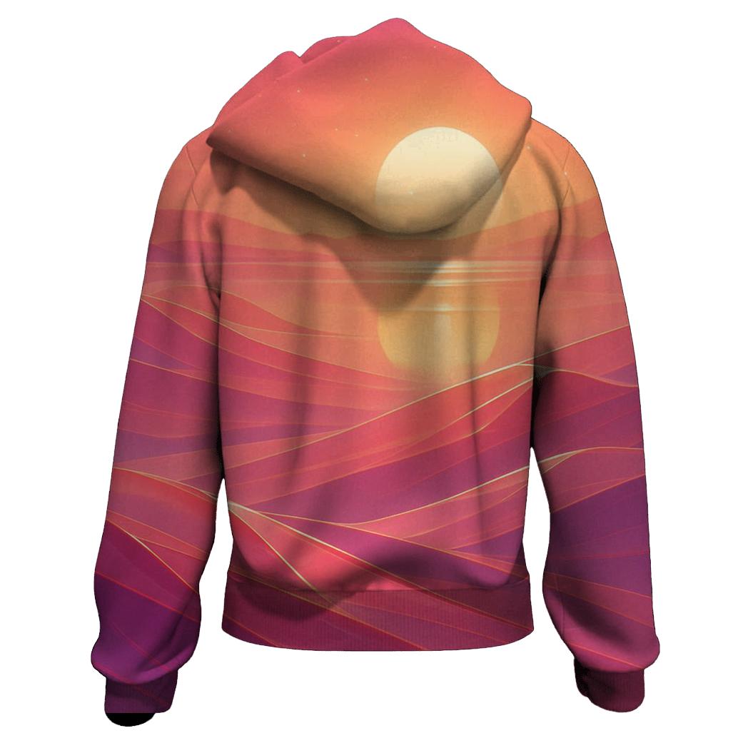 Glass Dune Sundown Mirage pullover hoodies