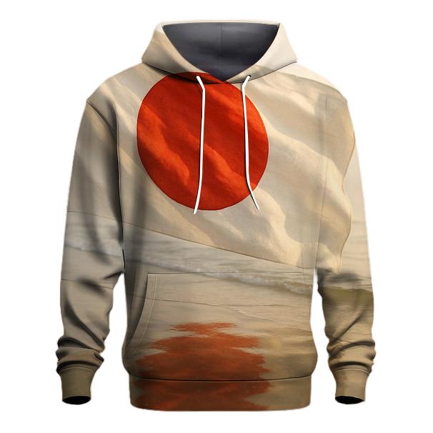 Japan Dawn Koi Fabric Horizon custom hoodies