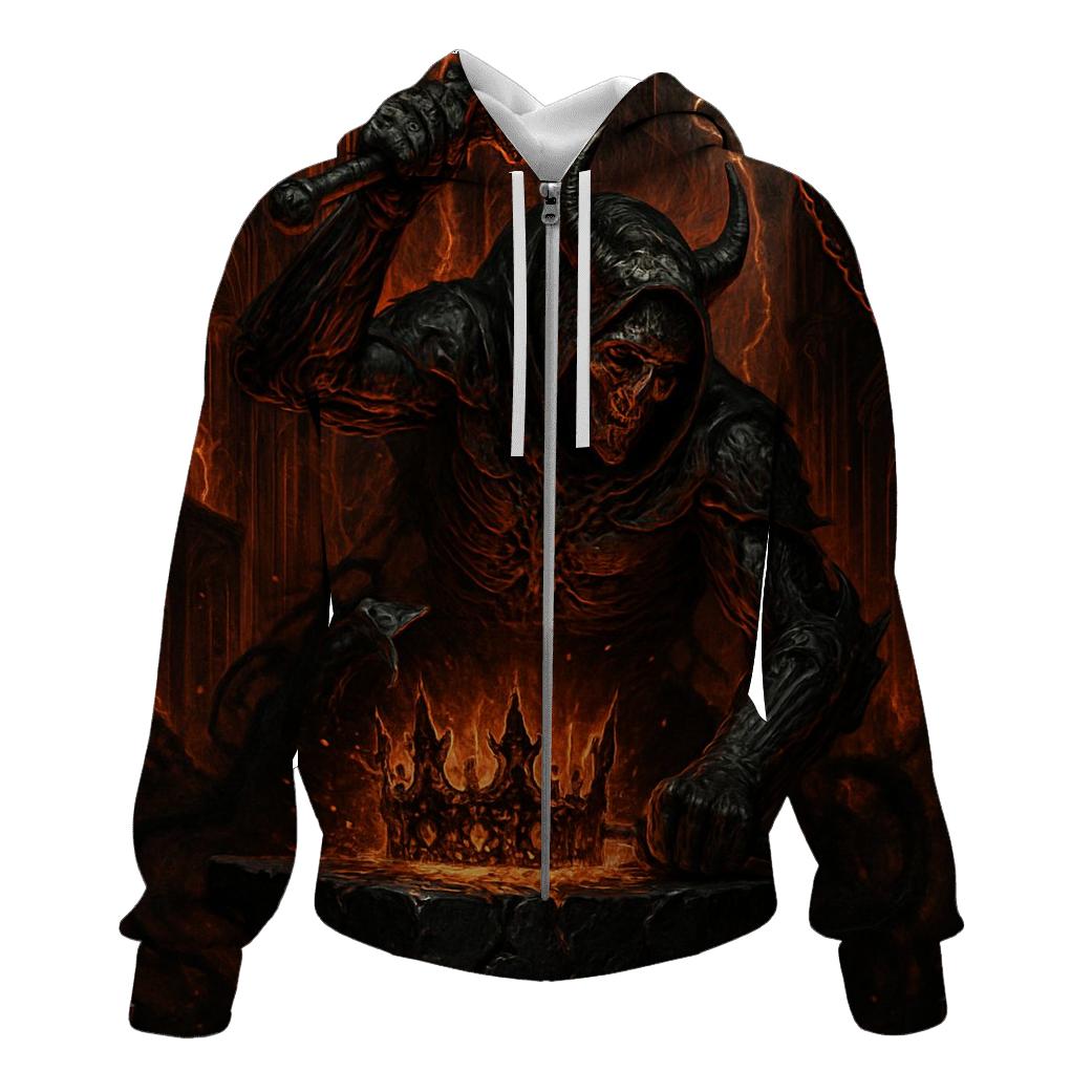 Infernal Crownsmith Of The Lava Veins designer hoodies