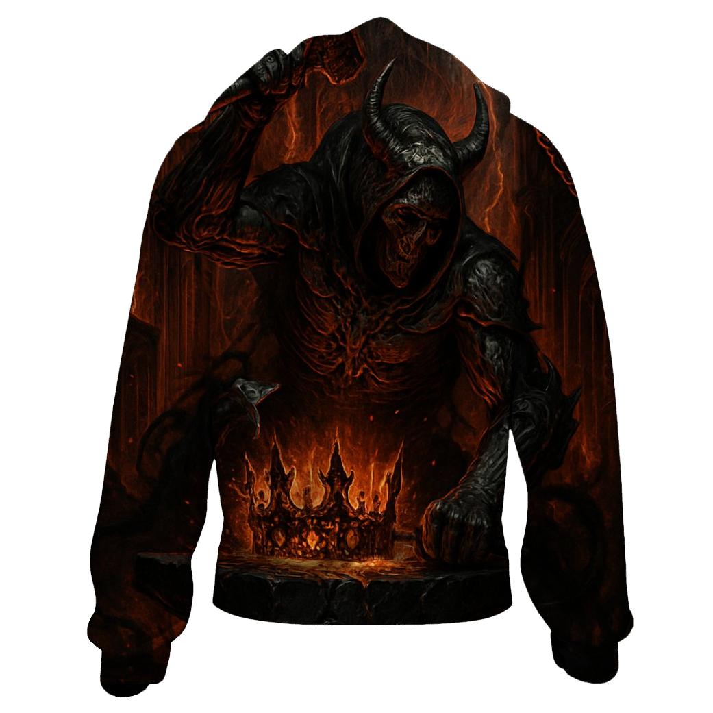Infernal Crownsmith Of The Lava Veins designer hoodies