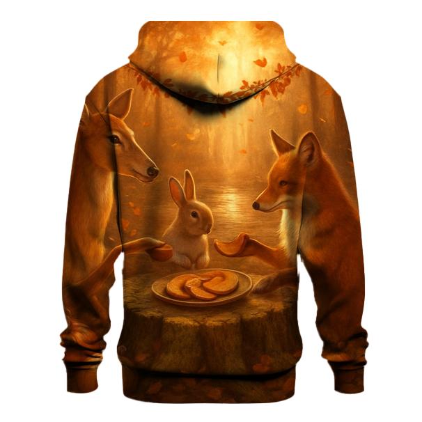 Woodland Feast Under The Amber Canopy hoodie styles