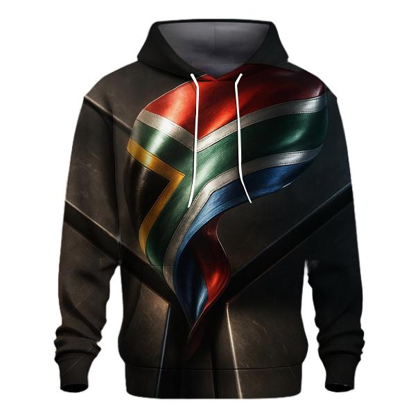 South Africa Metallic Prism Unity Wave heavyweight hoodies