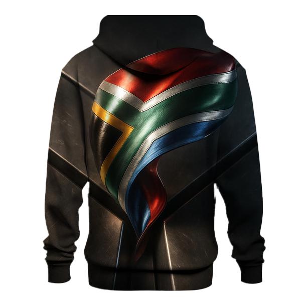 South Africa Metallic Prism Unity Wave heavyweight hoodies