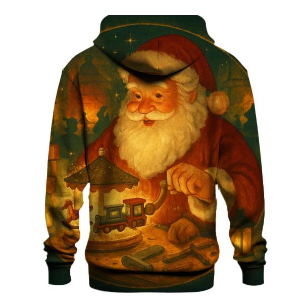Storybook Workshop Carousel Santa designer hoodies