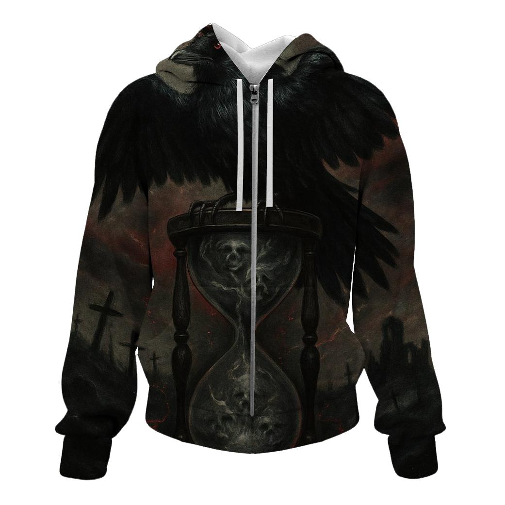 Hourglass Of The Raven King lightweight hoodies