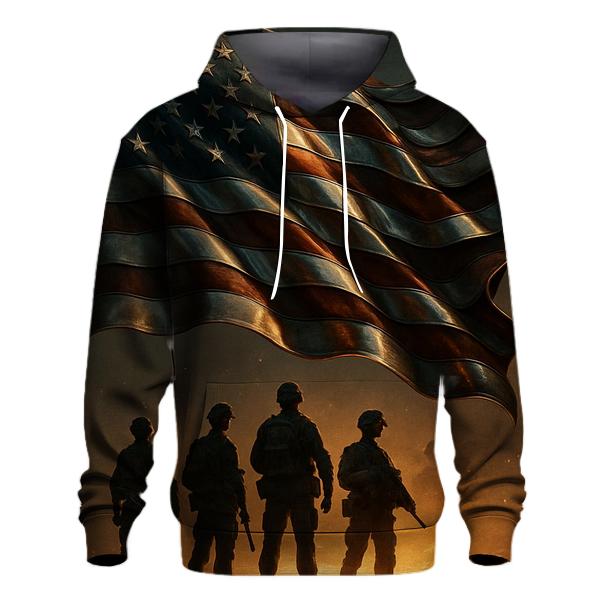 Forged Stars On A Battlefield Wind hoodie trends