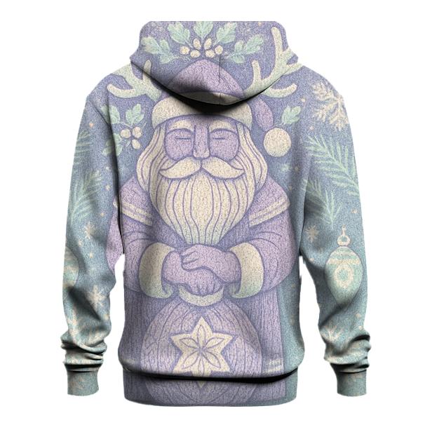 Knitted Frost Crown Santa Totem hoodie trends