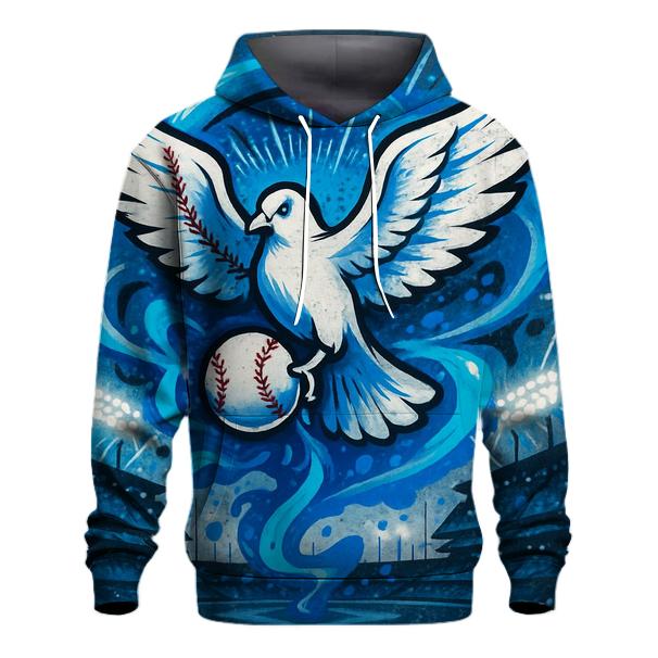 Graffiti Glide Of The Victory Dove graphic hoodies