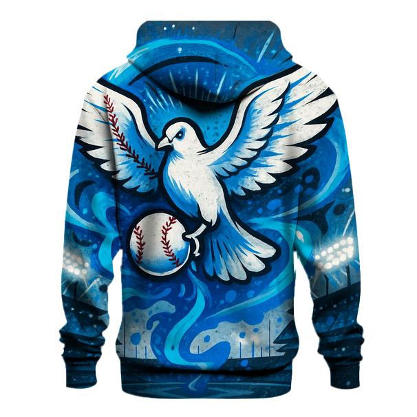 Graffiti Glide Of The Victory Dove graphic hoodies