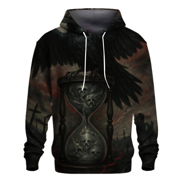 Hourglass Of The Raven King graphic hoodies