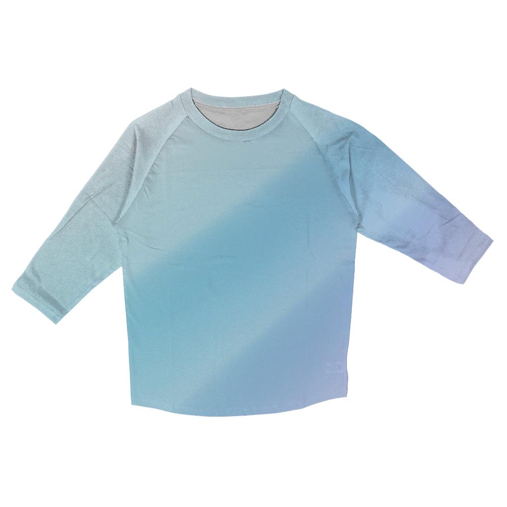 Frosted Prism Drift printed three quarter sleeve shirts