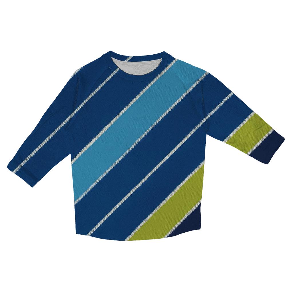 Arashi Meteor Shear Diagonals custom 3/4 sleeve shirts