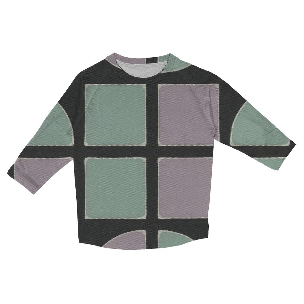 Itajime Eclipse Lattice Clamps casual three quarter sleeve shirts