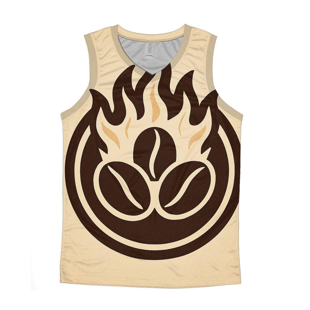 Roast Ember Crest casual summer tank tops