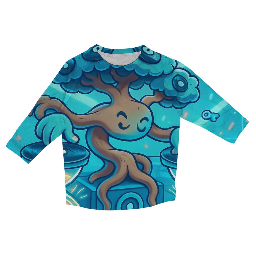 Bonsai DJ In The Hourglass Arcade fashion 3/4 sleeve shirts