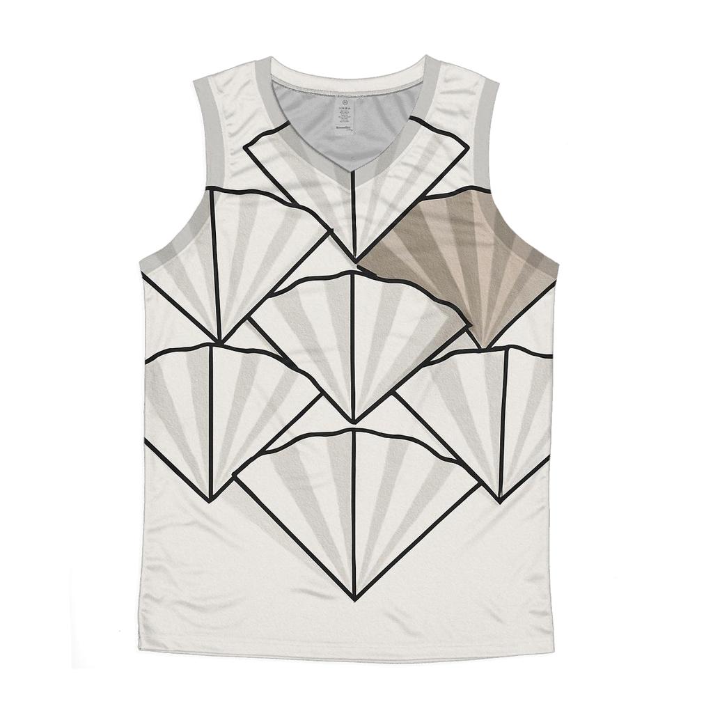 Filter Fold Geometry designer workout tanks