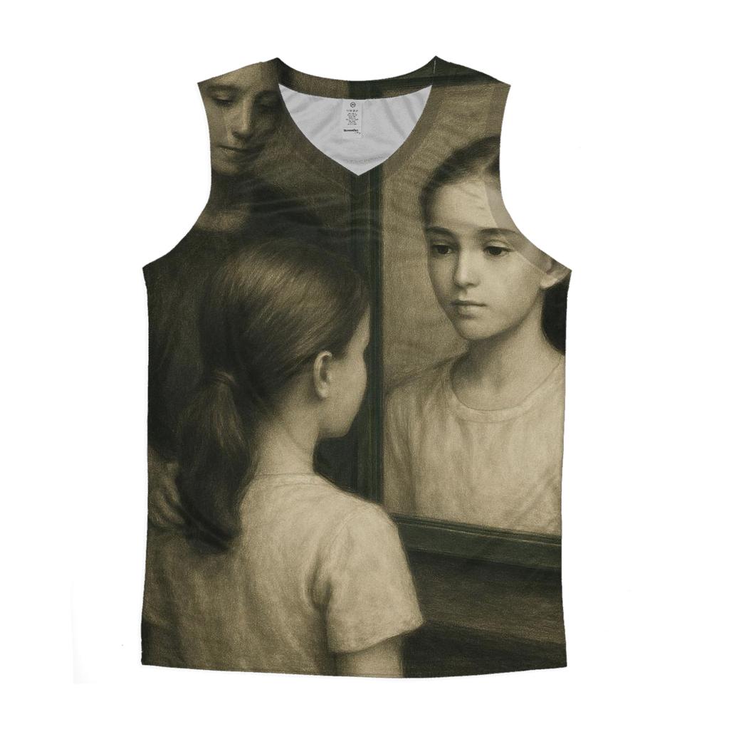 Her Name Written In The Childs Becoming trendy fitted tank tops