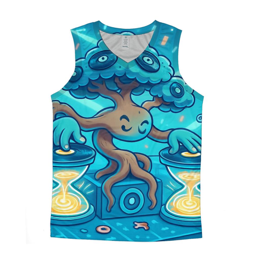 Bonsai DJ In The Hourglass Arcade cotton sleeveless tops