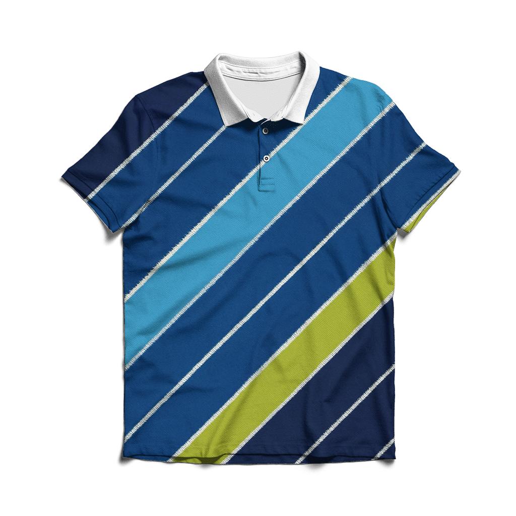 Arashi Meteor Shear Diagonals personalized polo shirts