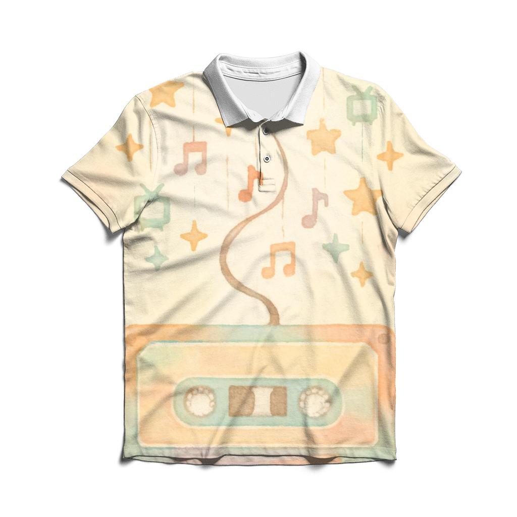 Cassette Constellation Mobile personalized polo shirts