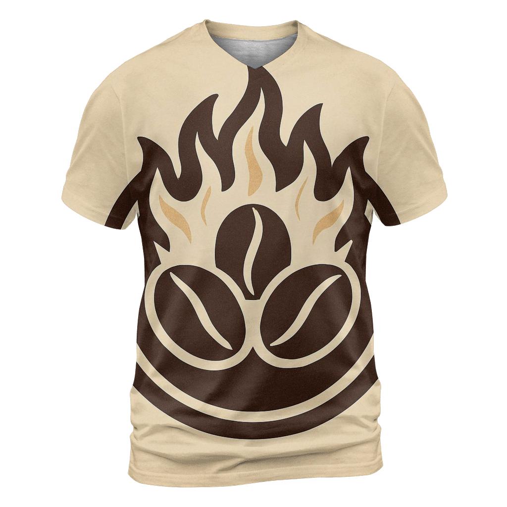 Roast Ember Crest statement graphic shirts