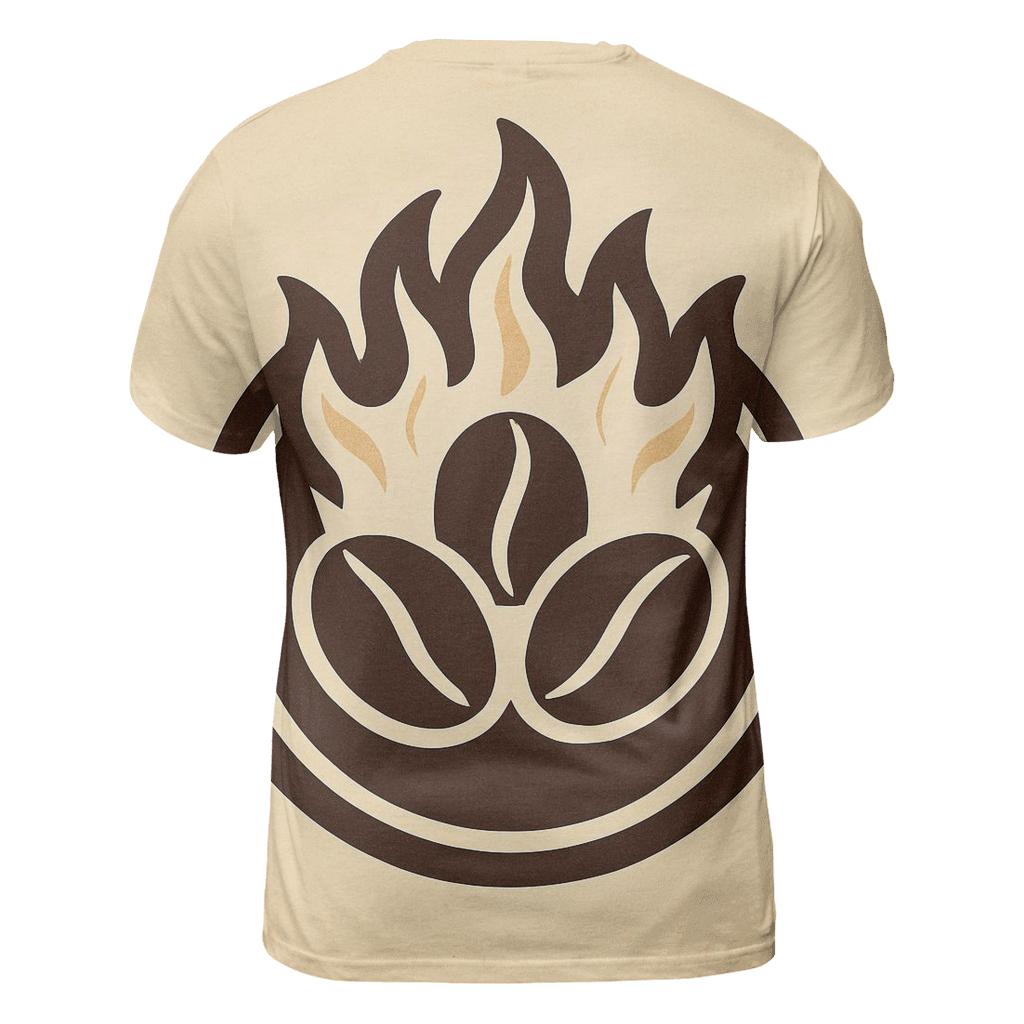 Roast Ember Crest statement graphic shirts