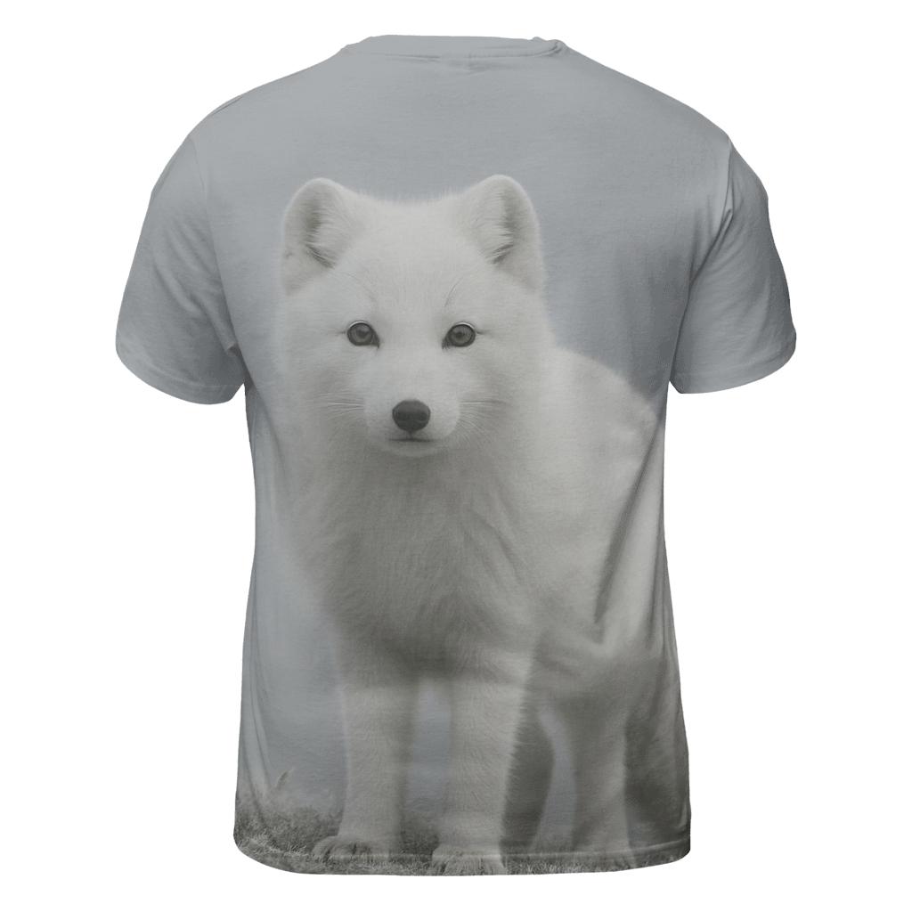 Fogline Sentinel Arctic Fox creative print fashion shirts