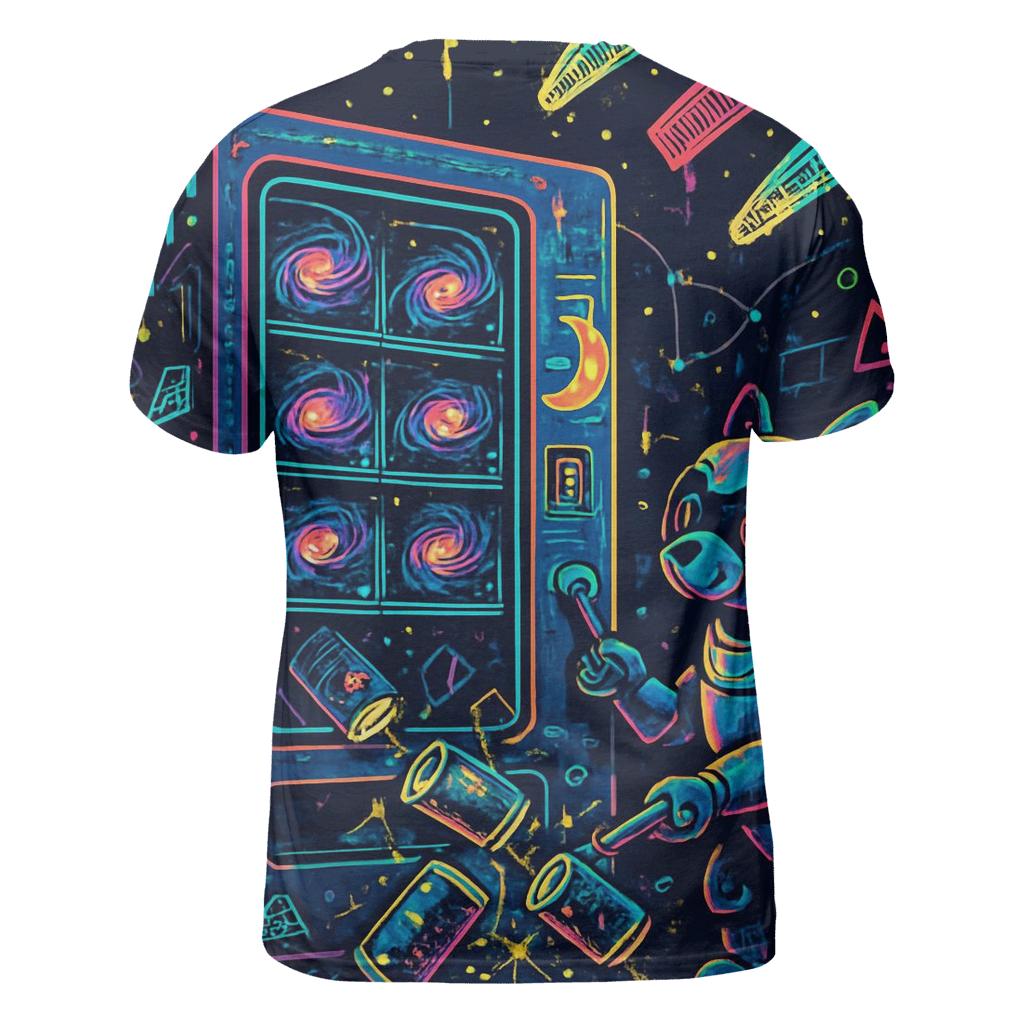 Pocket Universe Vending Machine trendy printed shirt styles