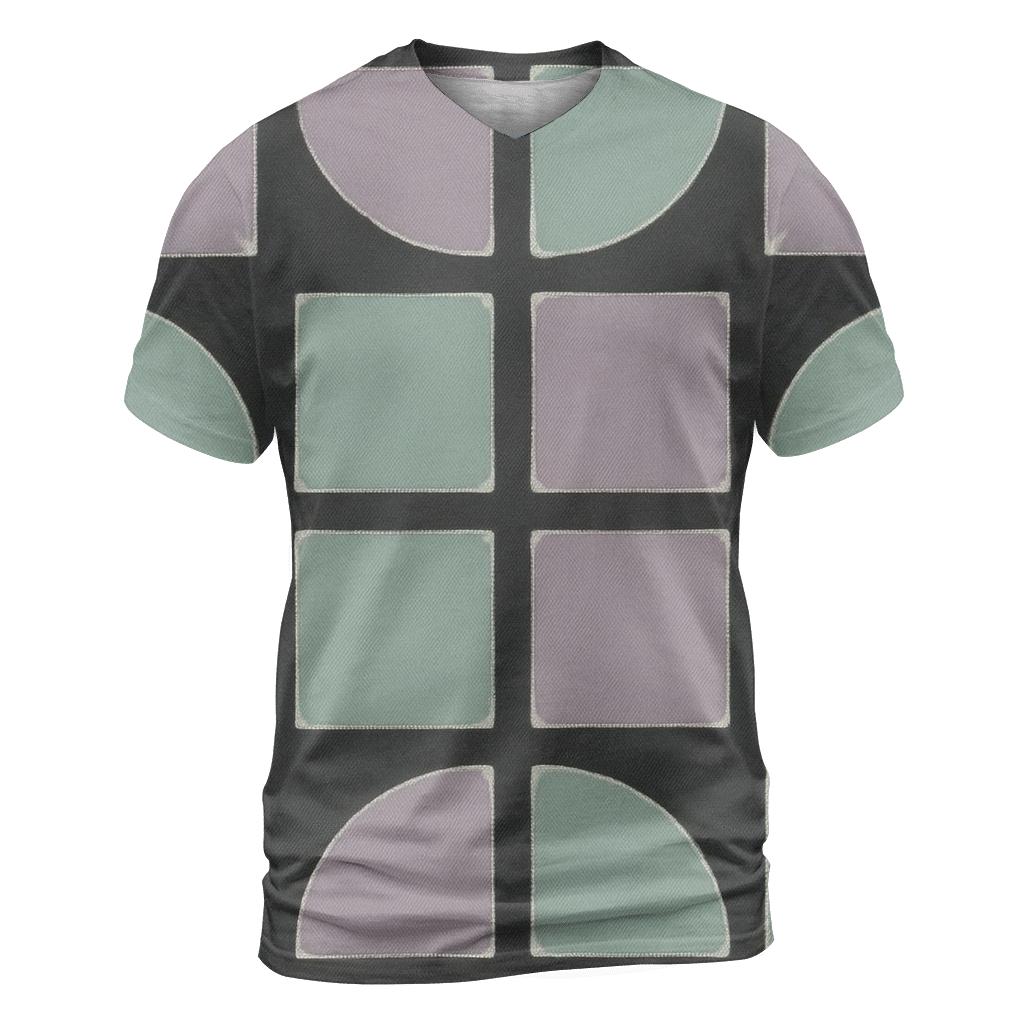 Itajime Eclipse Lattice Clamps statement graphic shirts