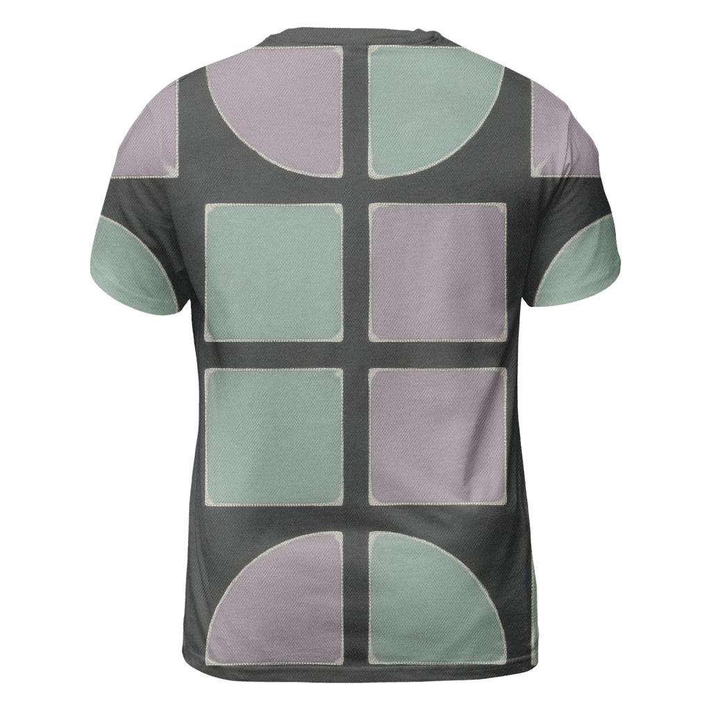 Itajime Eclipse Lattice Clamps statement graphic shirts