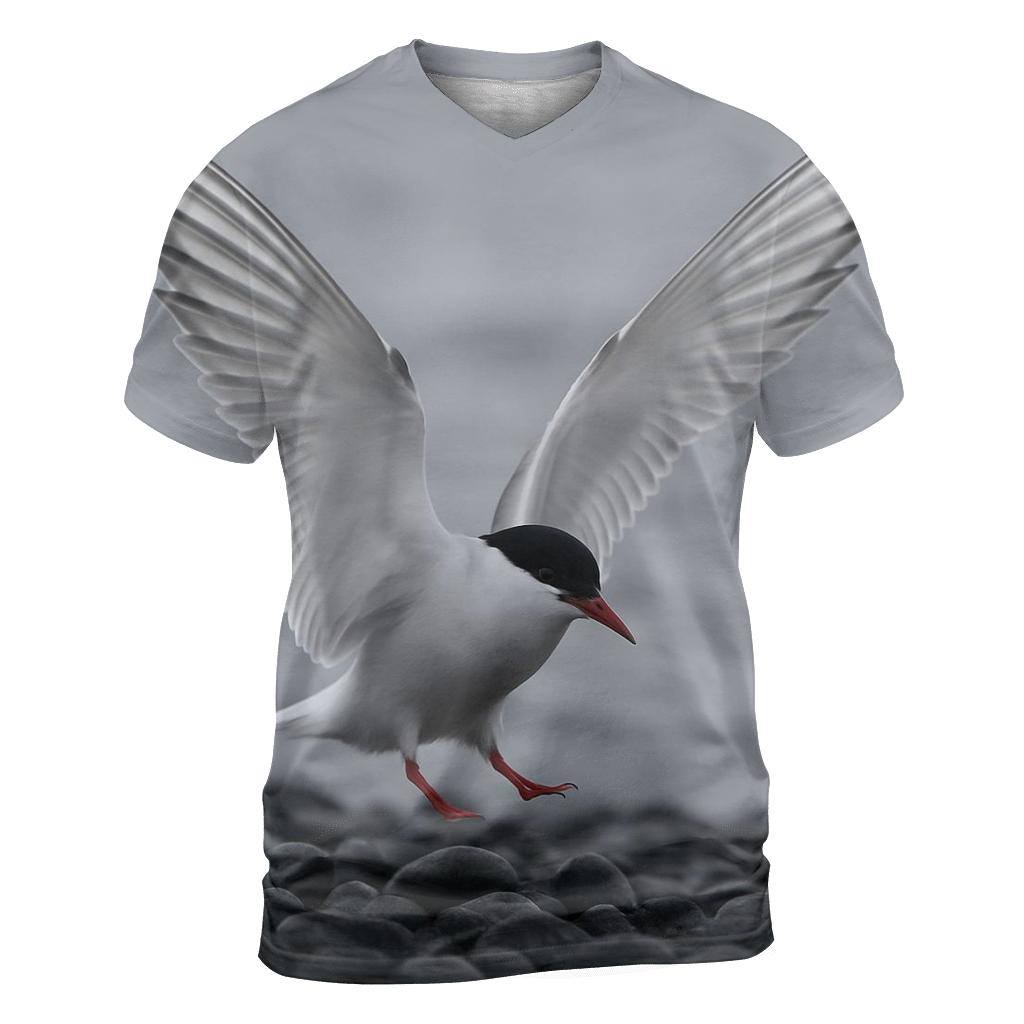 Basalt Runner Arctic Tern statement graphic shirts